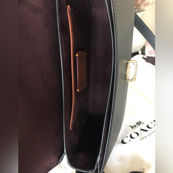 Coach Studio Leather Shoulder Crossbody Bag - Picture 9 of 16